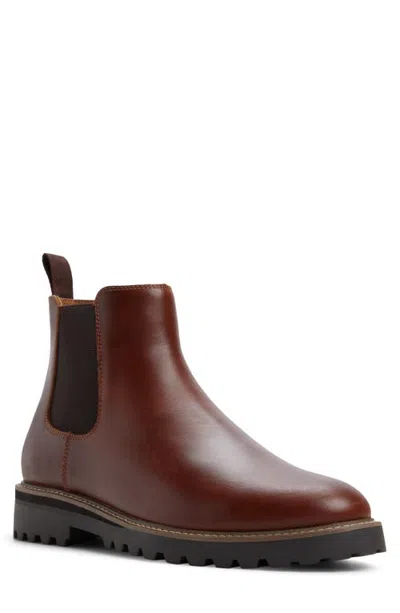 Aldo Hayton Leather Chelsea Boot In Tan