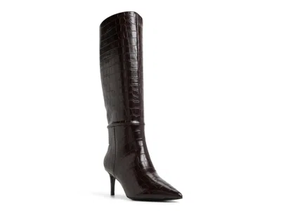 Aldo Heathher Boot In Brown