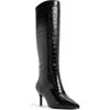 Aldo Heathher Pointed Toe Knee High Boot In Black
