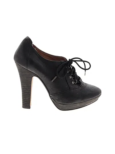 Pre-owned Aldo Heels In Black