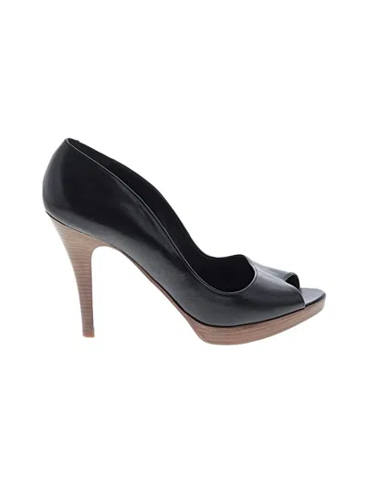 Pre-owned Aldo Heels In Black