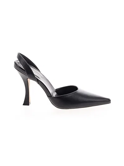 Pre-owned Aldo Heels In Black