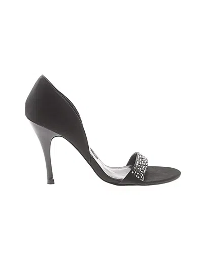Pre-owned Aldo Heels In Black