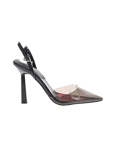 Pre-owned Aldo Heels In Black