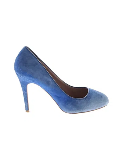 Pre-owned Aldo Heels In Blue