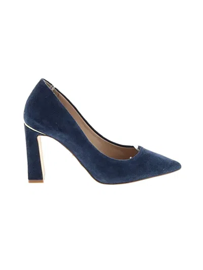 Pre-owned Aldo Heels In Blue