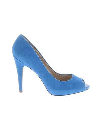 Pre-owned Aldo Heels In Blue