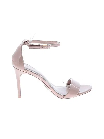 Pre-owned Aldo Heels In Brown