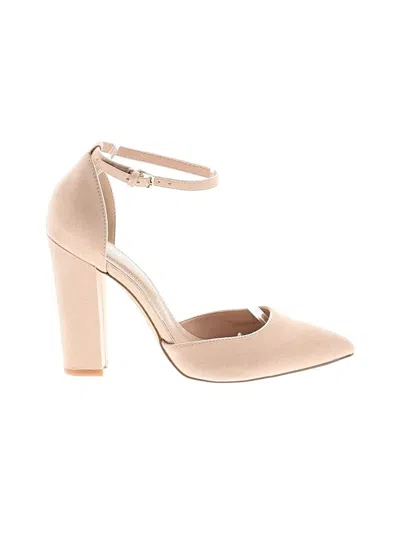 Pre-owned Aldo Heels In Ivory