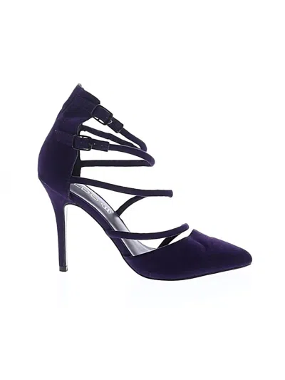 Pre-owned Aldo Heels In Purple