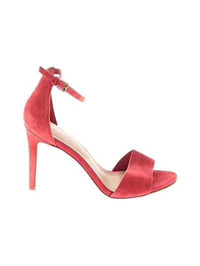 Pre-owned Aldo Heels In Red