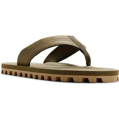 Aldo Hideaway Flip Flop In Gray