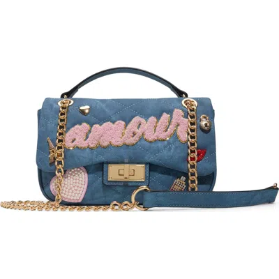 Aldo Honeoye Crossbody Bag In Open Blue