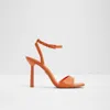 Aldo Illustrious Ankle Strap Sandal In Orange