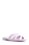 Aldo Itsandal Slide Sandal In Light Purple