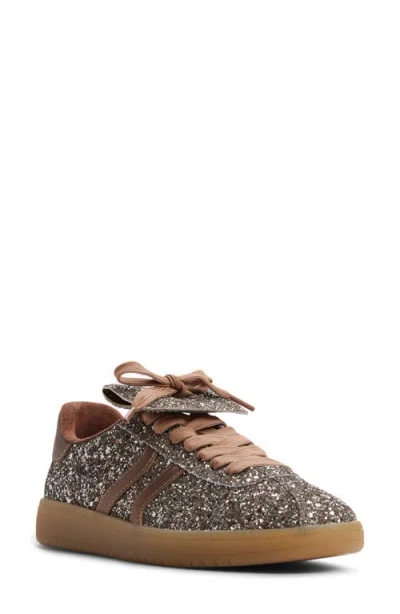 ALDO ALDO ITSNEAKER GLITTER SNEAKER WITH REMOVABLE KILTIE FLAP