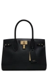 Aldo Jackietotee Medium Satchel Bag In Black