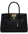 Aldo Jackietotee Medium Satchel Bag In Black