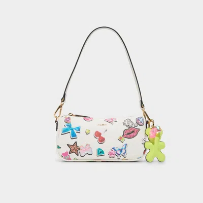 Aldo Jellybeee In White Multi