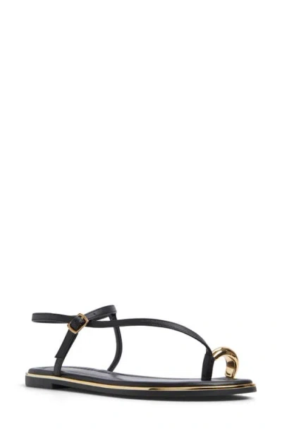 Aldo Jomali Ankle Strap Sandal In Black