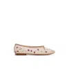 Aldo Joselie Ballet Flat In Multi Mesh Textile