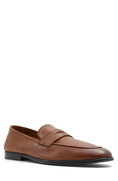 Aldo Journey Penny Loafer In Cognac