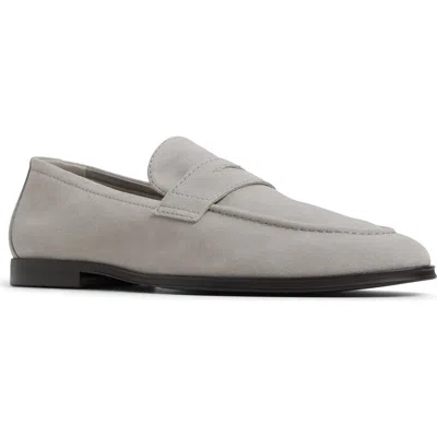 Aldo Journey Penny Loafer In Light Grey
