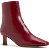 Aldo Juliyaa Kitten Heel Bootie In Red