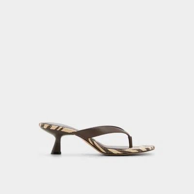 Aldo Jump In Other Brown In Animal Print
