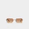 Aldo Kaaolle In Gold In Brown