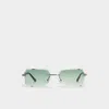 Aldo Kaaolle In Silver In Green