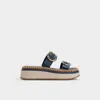 Aldo Kaeithien In Dark Blue In Animal Print