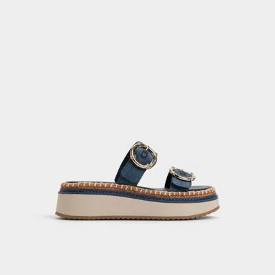 Aldo Kaeithien In Dark Blue In Animal Print