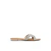 Aldo Karlina Slide Sandal In Silver