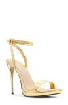 Aldo Kat Stiletto Sandal In Gold