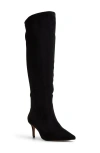Aldo Kaylynn Pointed Toe Knee High Boot In Black