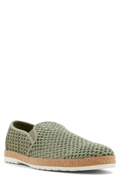 Aldo Kianou Crochet Slip-on In Light Green