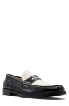 Aldo Kieran Penny Loafer In Black/white