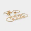 Aldo Kiliwiel In Gold/clear Multi In Gold