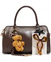 Aldo Knowsley Mini Top Handle Bag In Brown