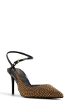 Aldo Kymmberly Ankle Strap Pointed Toe Pump In Multi