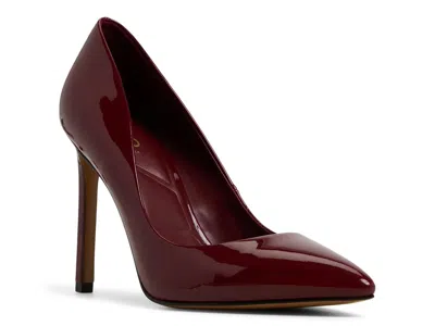Aldo Lala Pump In Burgundy