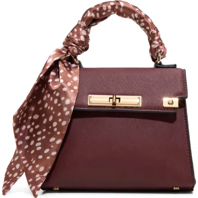 Aldo Larigodiaa Faux Leather Top Handle Bag In Other Red