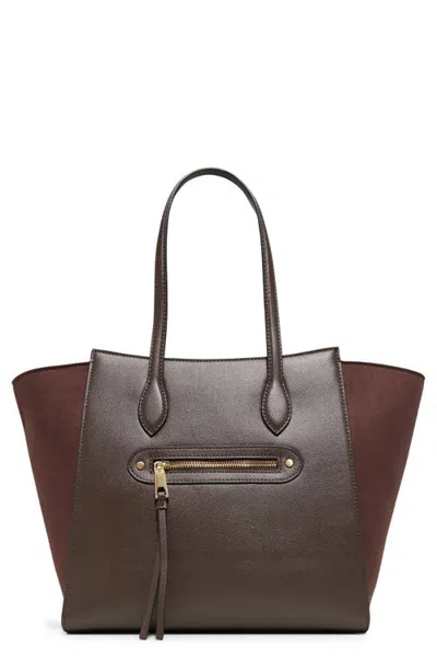 Aldo Leahanne Faux Leather Tote In Other Brown