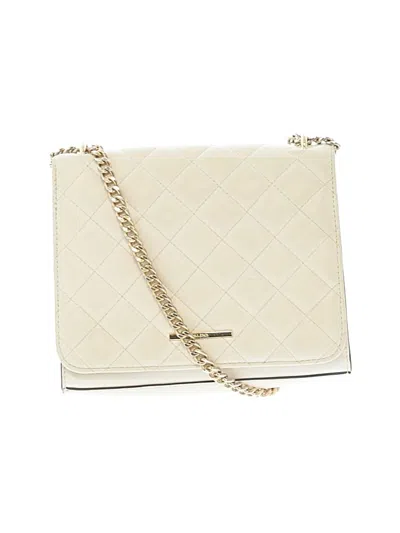 Pre-owned Aldo Leather Crossbody Bag In Ivory
