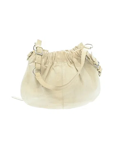 Pre-owned Aldo Leather Hobo Bag In Ivory