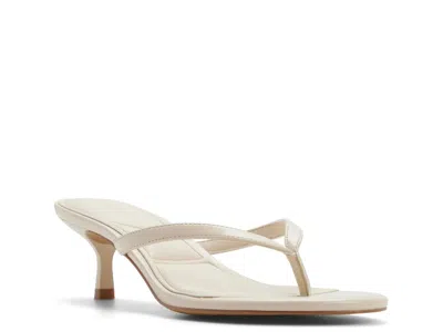 Aldo Lift Sandal In White