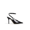 Aldo Lisandre Ankle Strap Pointed Toe Pump In Black