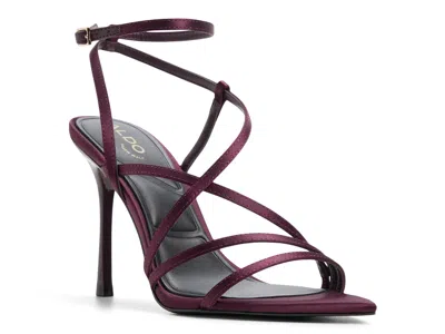 Aldo Lissandra Sandal In Burgundy