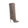 Aldo Women's Livy-se Slip-on Knee-high Boots In Grey